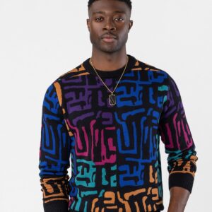 Geo Crew Sweater