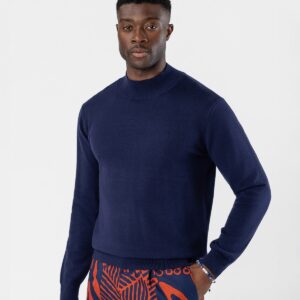 Midnight Mock Neck