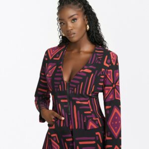 Peach Stretch Blazer