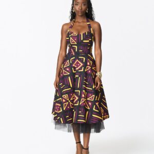 Plum Corset Dress
