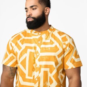 Gold Mandarin Shirt
