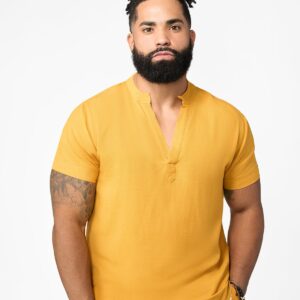 Gold Linen Tunic